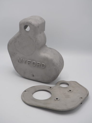 Originele Myford ML-7 side gear/tandwiel deksel.