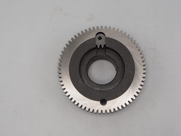 65T Backgear bullgear tandwiel compleet met blokkeer vork.