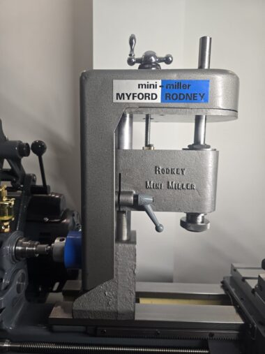 Mini Myford-Rodney freeshulpstuk voor alle 7-series.