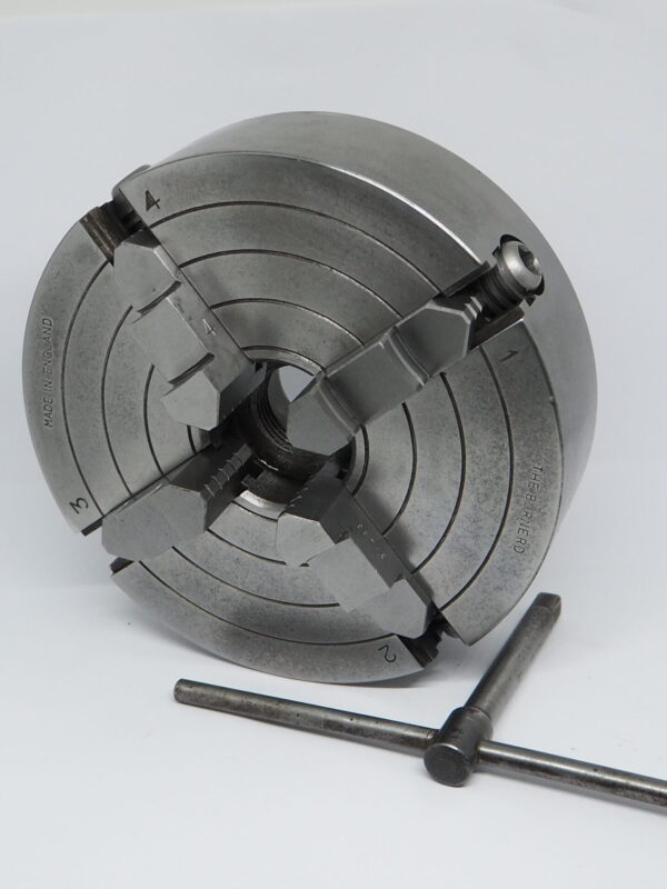 Onafhankelijke 4-klauw Pratt Burnerd 6″ 150mm Slim-II.