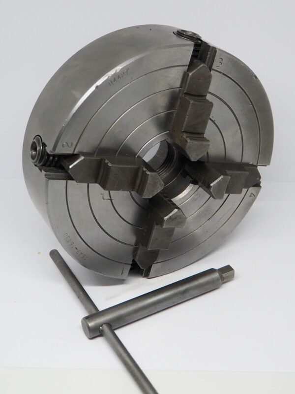 Onafhankelijke 4-klauw Pratt Burnerd 6″ 150mm Slim-II.